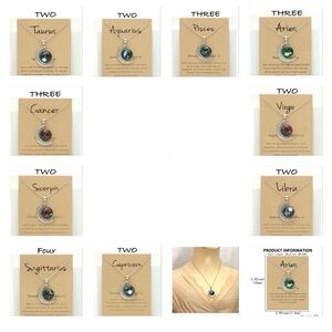 Zodiac Pendant Necklace